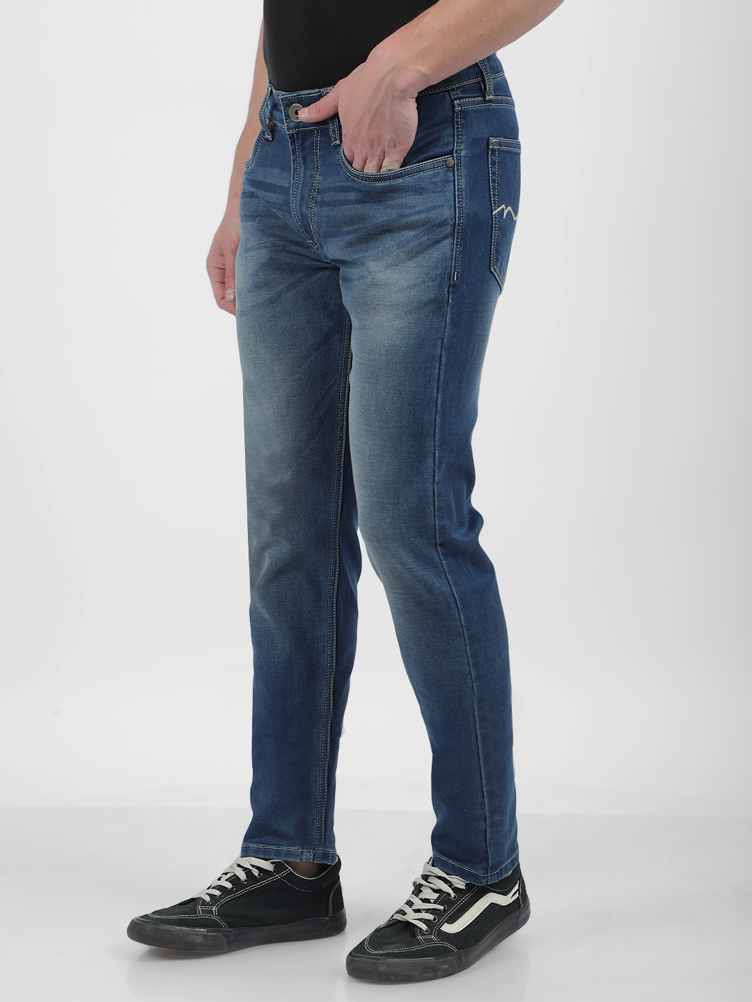 Numero Uno Men Faded Blue Jeans